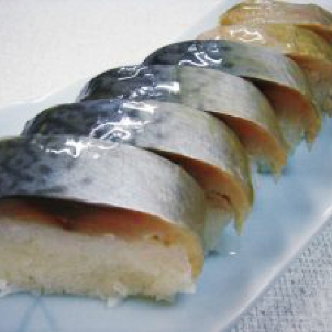 京の伝統の鯖寿司　ハーフサイズ（6巻）