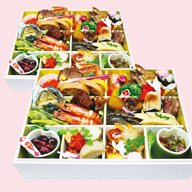 おせち重詰め 一段を2つ